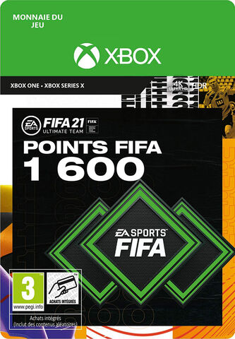 FIFA 21 - Xbox One- Series - FIFA Ultimate Team - 1600 Pts